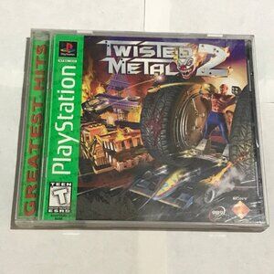 PS1 Twisted Metal 2 Complete with Manual PlayStation 1